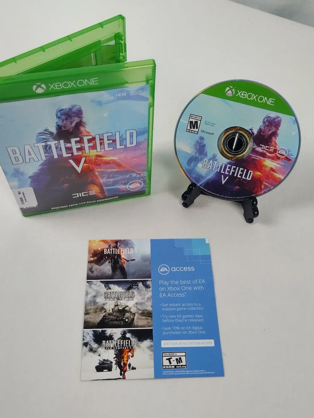 Battlefield V Microsoft Xbox One Video Game Console 1st Action